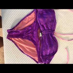 Purple bikini
